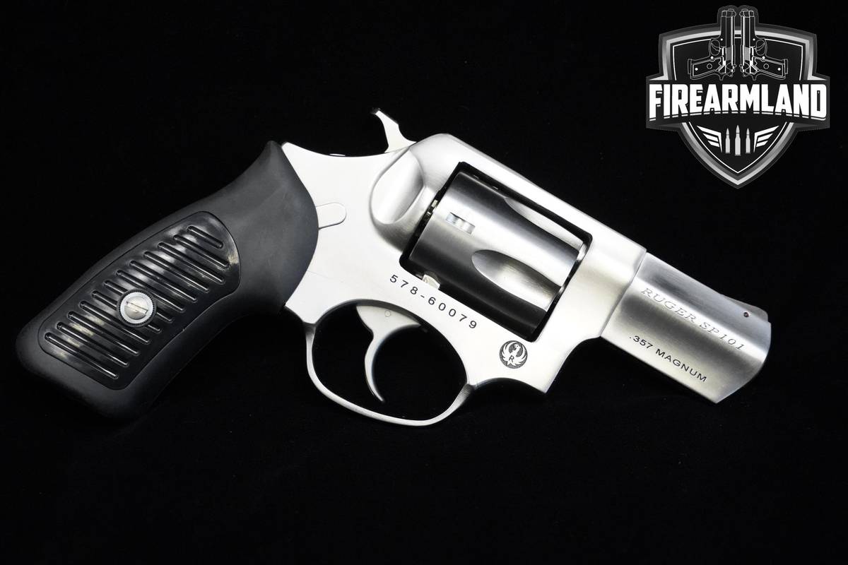 Sturm Ruger Model SP101 357 Magnum 2.25" Satin Stainless Ruger SP101 SP-101
