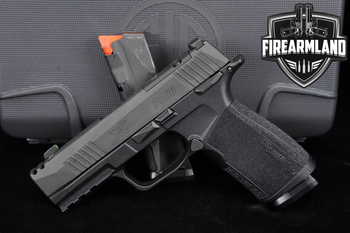 Sig Sauer P365-XMACRO COMP 9mm 3.1" Optics-ready P-365 +2 MAGS & ORIG CASE