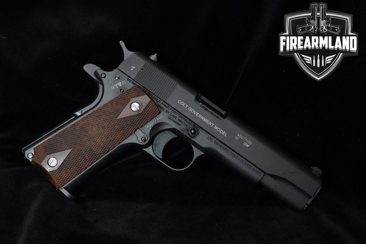 Walther Colt Government Model 1911 Colt 22LR 5" Walther Government 1911