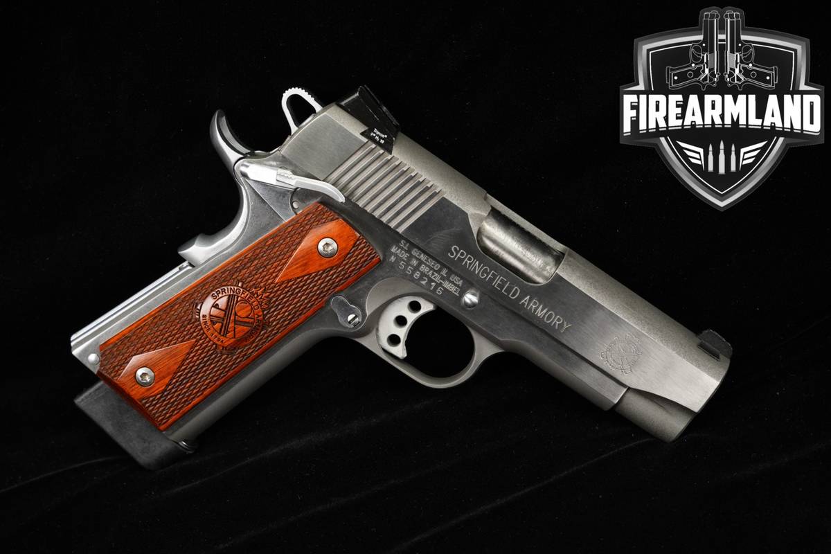 Springfield Armory 1911-A1 Loaded Champion 45 ACP 4" Stainless 1911A1