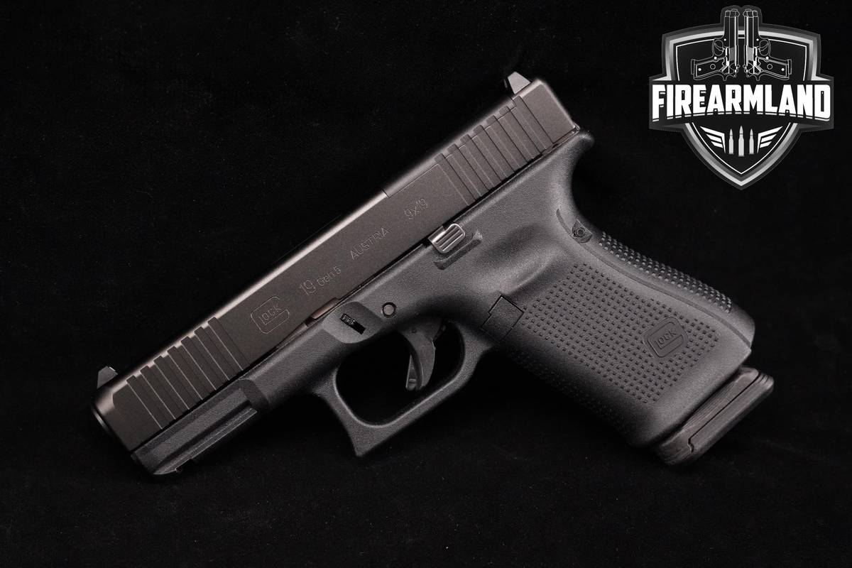 Glock 19 MOS Gen5 9mm 4" Glock G19 G-19 Gen-5 +6 MAGS & ORIG CASE
