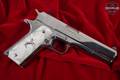 Colt Government Model Custom Shop, Bright Stainless .38 Super Bright Stainless in Very Good Condition Image 3
