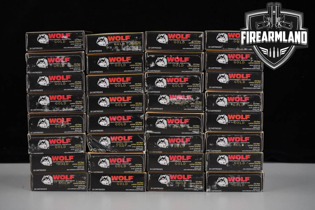 640 RDS! 223 Remington Rem Ammo