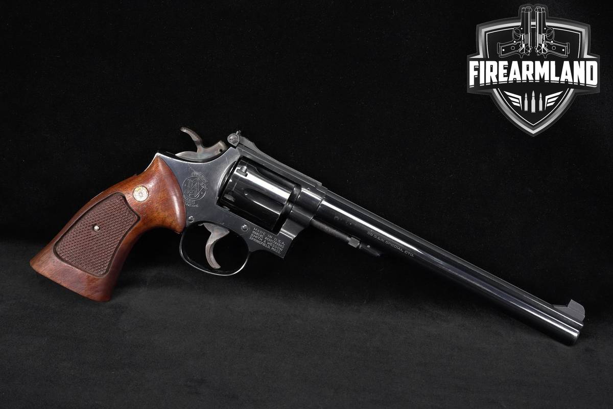 Smith & Wesson S&W Model 14-3 K-38 Target Masterpiece 38Spl Blued 8 3/8"