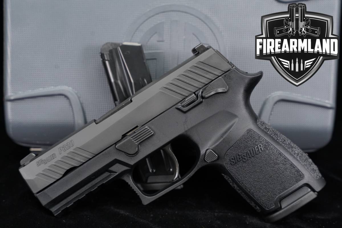 Sig Sauer P320 Compact 9mm 3.9" P-320 Pistol +2 MAGS & ORIG CASE