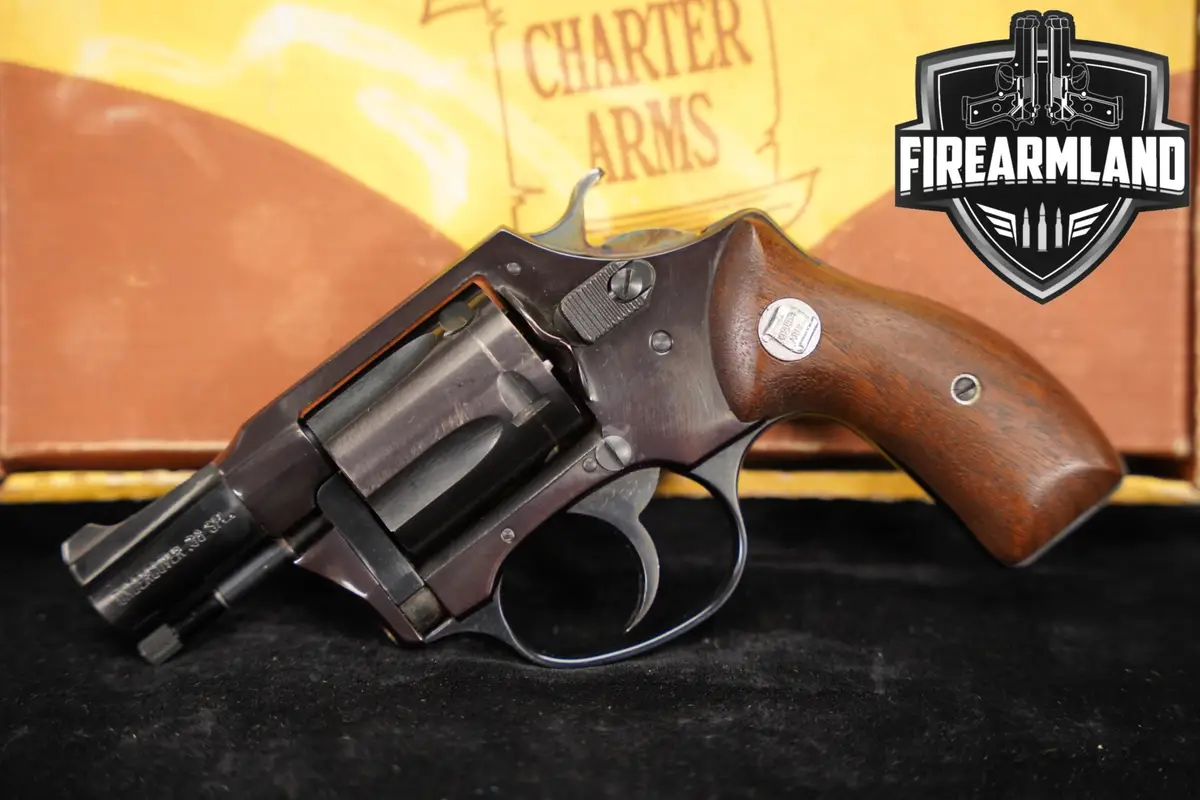 1960s Charter Arms Undercover First Generation 2" Blued DA/SA +ORIG BOX