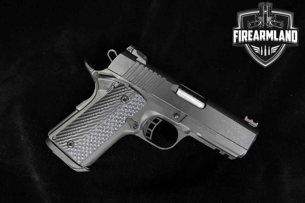 Rock Island Armory (RIA) Tac Ultra CS 9mm 1911 RIA 1911A1 1911-A1 ORIG CASE