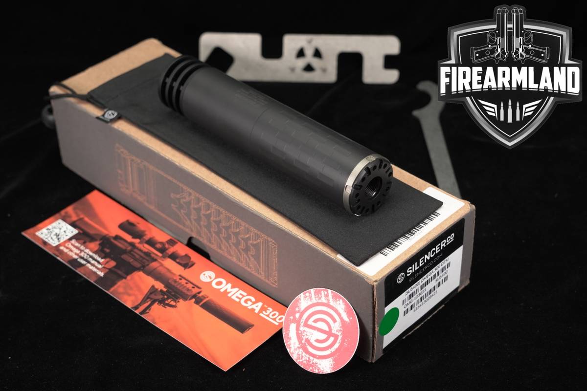 SilencerCo Omega 300 Suppressor Omega300 +ORIG BOX