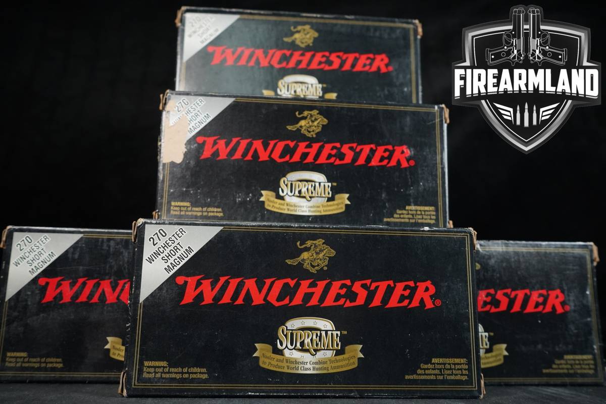 180 RDS! 270 WSM Ammo 270WSM Ammunition