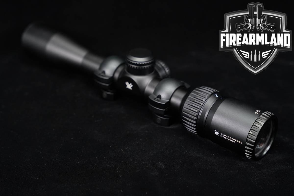Vortex Optics Crossfire II 2-7X32 Scout V-Plex (MOA) Reticle SFP Scope