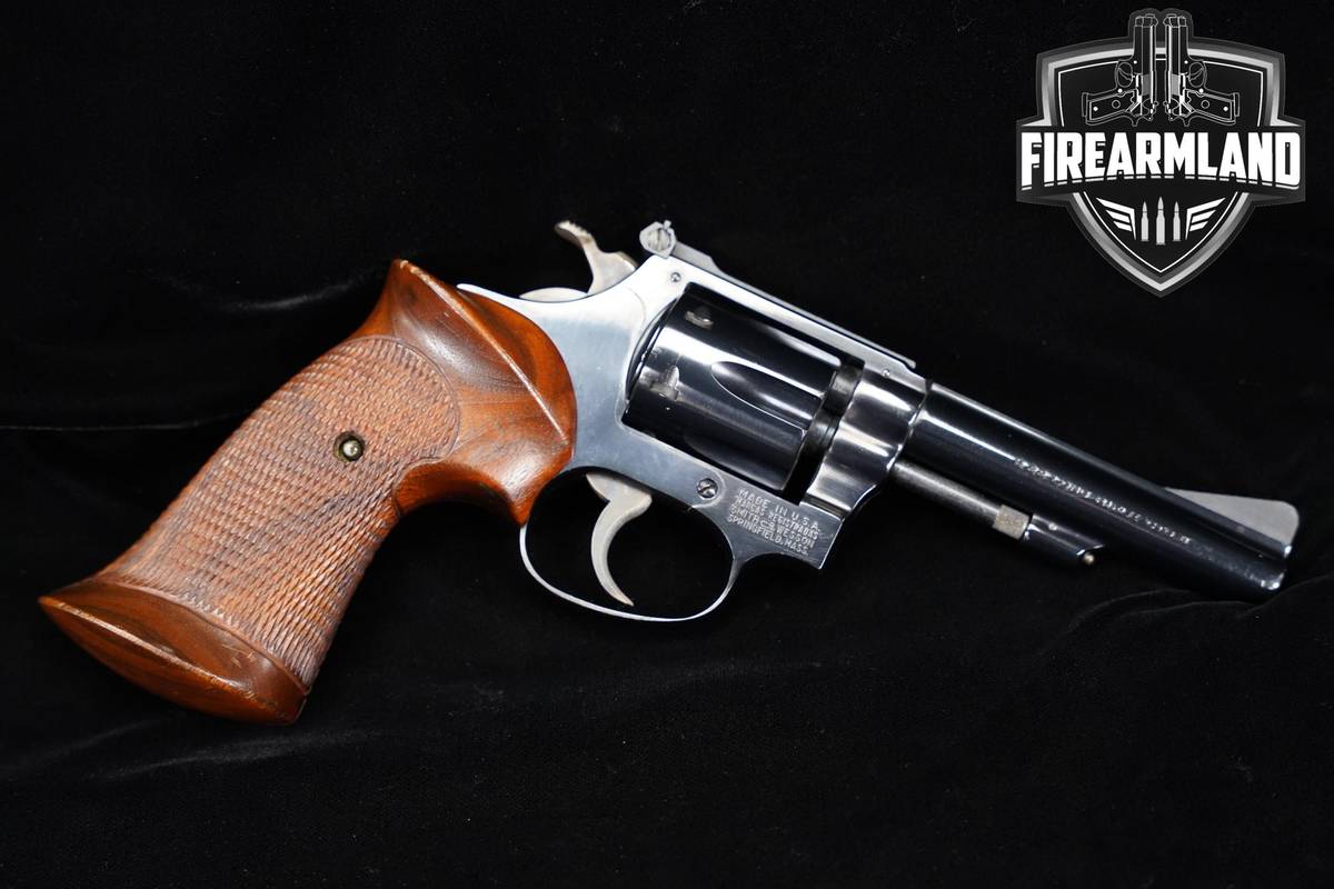 Smith & Wesson Model 34-1 Kit Gun 22/32 22LR 4" Blued DA/SA