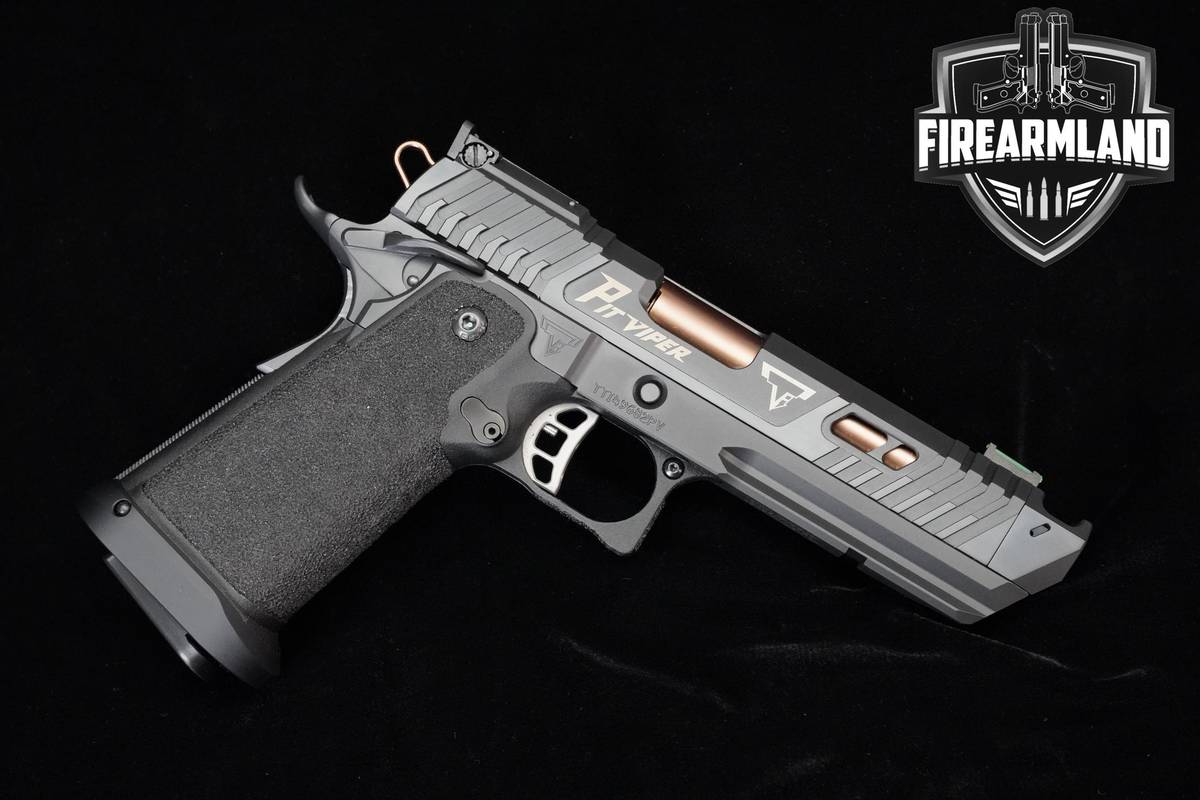 LIKE-NEW Taran Tactical PIT VIPER John Wick 4 9mm 5" TTI JW4 +3 MAGS & CASE