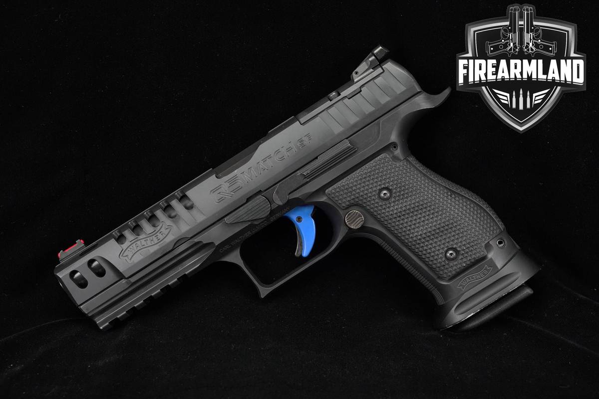 Walther Q5 Match Steel Frame Pro 9mm 5" Optic-Ready +3 MAGS & ORIG CASE