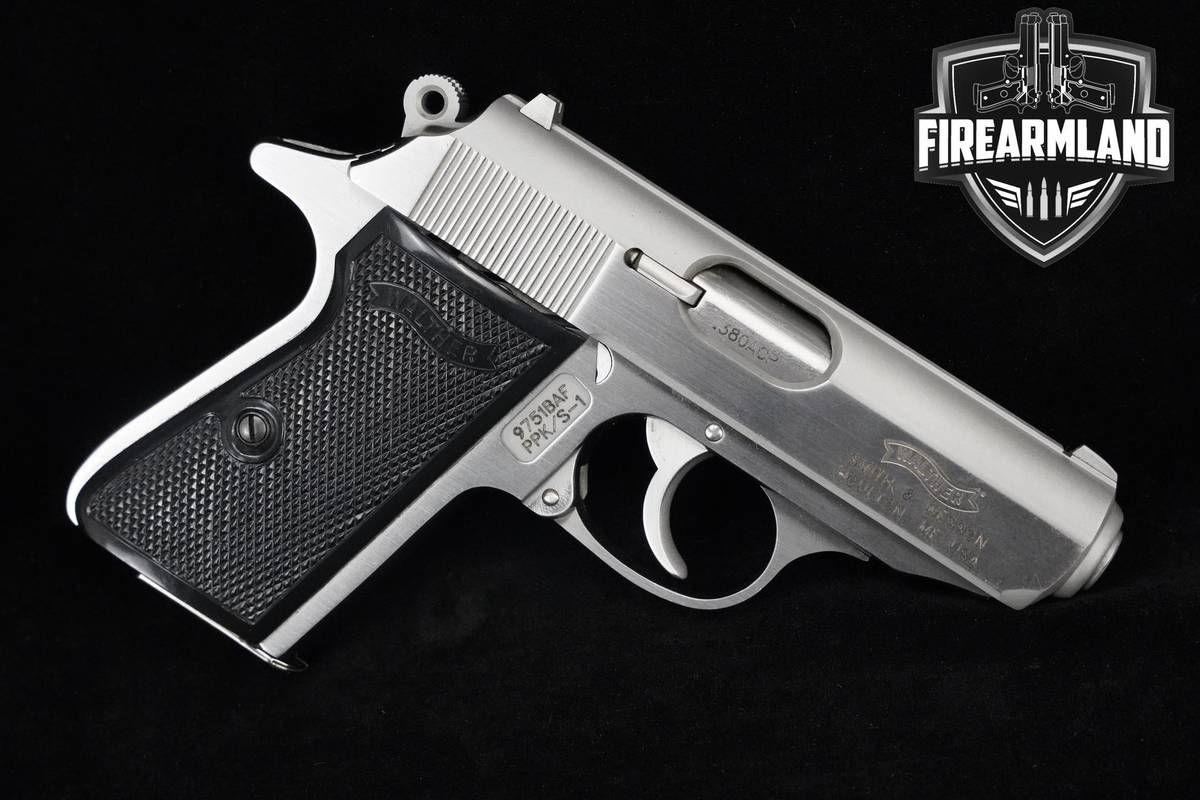 Walther PPK/S 380 ACP Stainless Steel Walther PPK-S PPKS PPK +2 MAGS