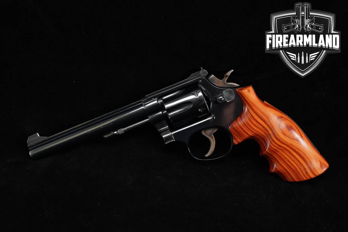 1965 Smith & Wesson S&W Model 17-2 K-22 Masterpiece 22LR 6" Blued M17 K22