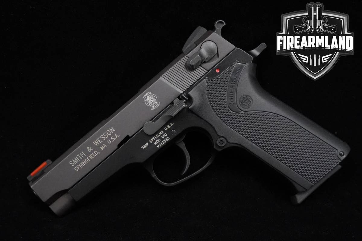 Smith & Wesson (S&W) Model 910 9mm 4" S&W-Mod-910 +2 MAGS & ORIG CASE
