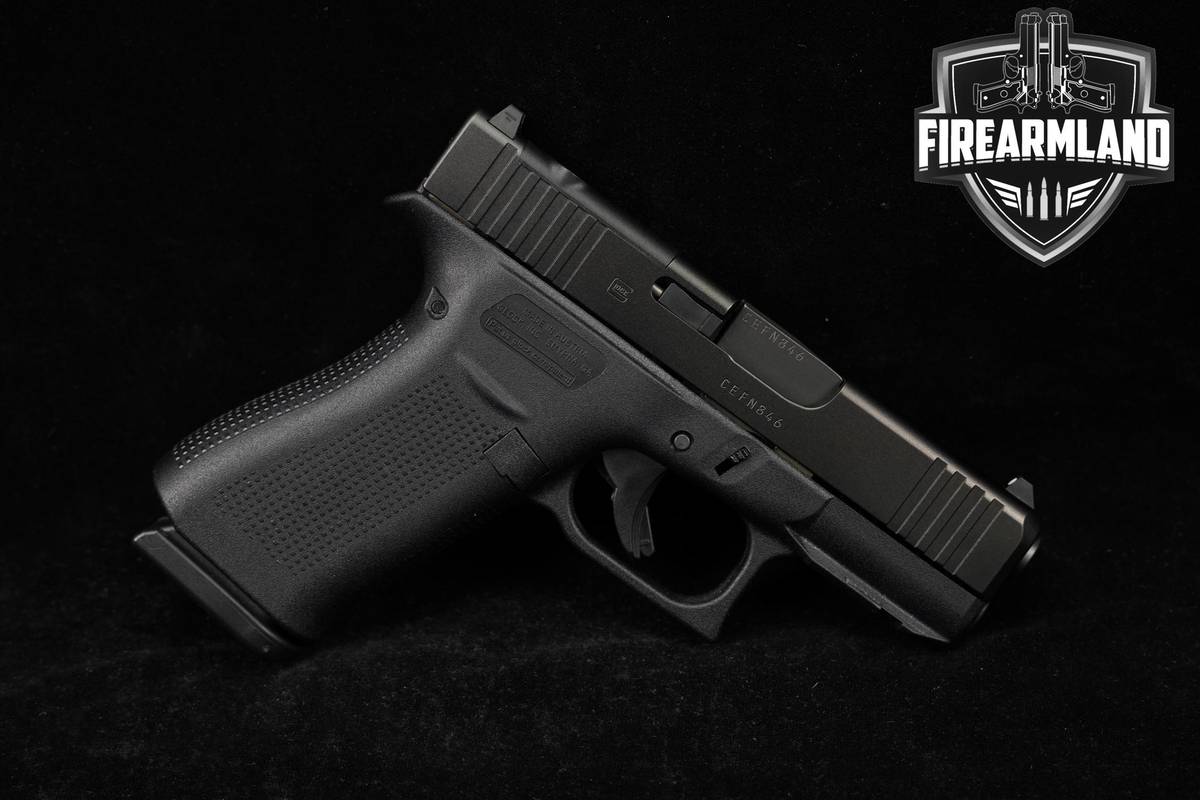 Glock 43X Slimline 9mm 3.41" G43X G43-X +4 MAGS, ORIG CASE & HOLSTER