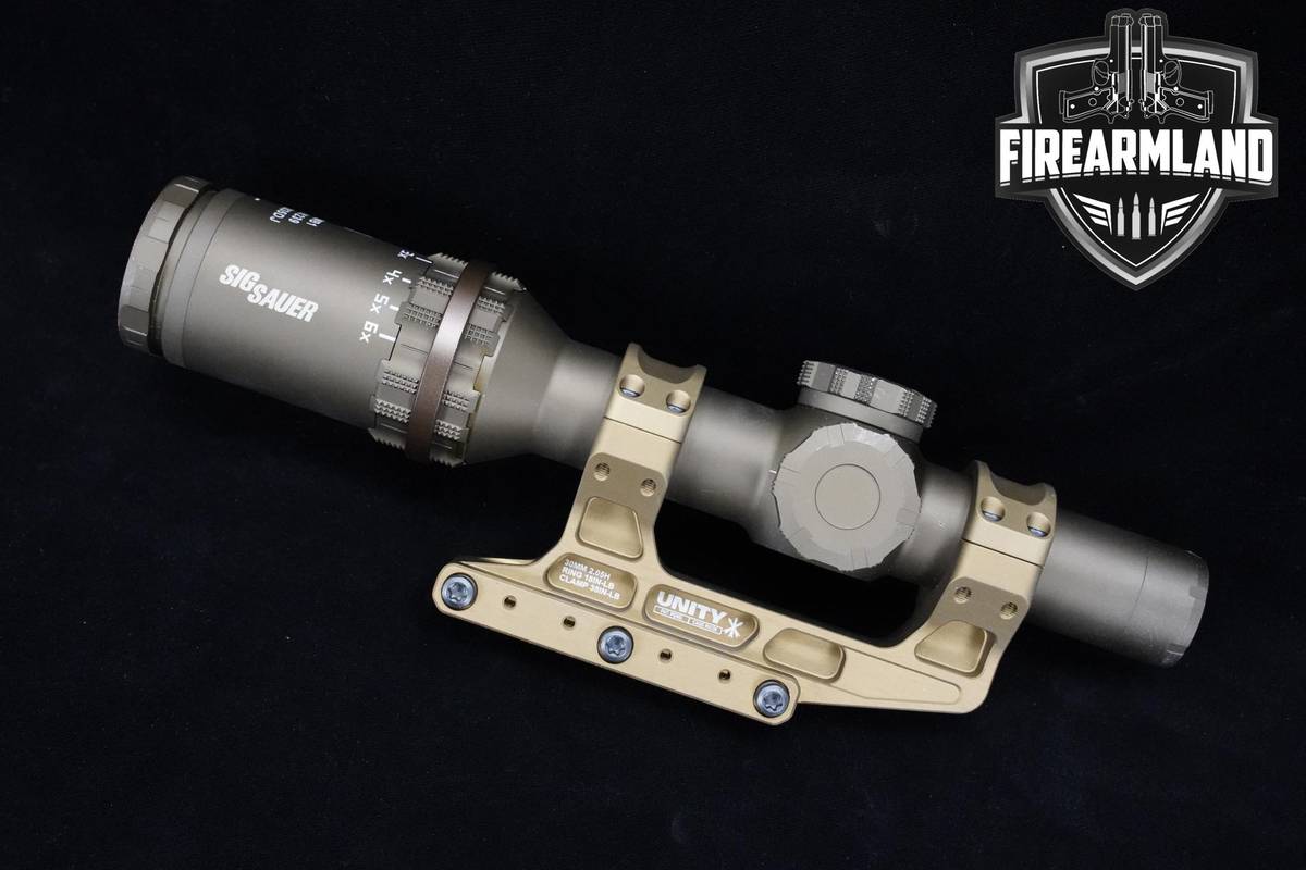 Sig Sauer Tango6T 1-6x24 LPVO DWLR6 FFP Reticle FDE Sig-Sauer Tango6T OPTIC