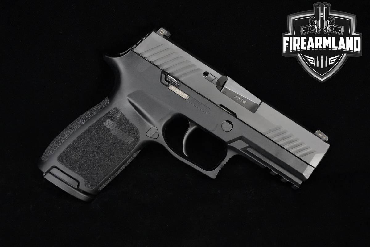 Sig Sauer P320 40 S&W 3.8" Sig-Sauer P320 P-320 2 MAGS, ORIG CASE & HOLSTER