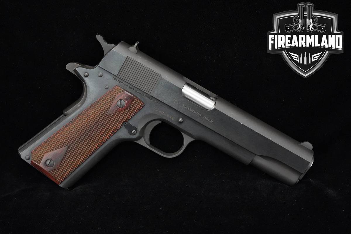 Colt Government Model Series 70 45-ACP 1911A1 Blued Colt-Government OG-CASE