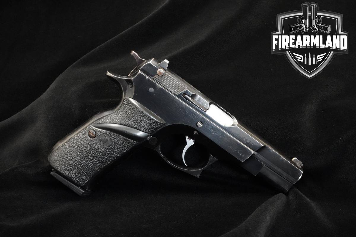 VINTAGE Tanfoglio Model TZ-75 Pre-88 9mm 4.5" Blued Tanfoglio TZ-75 CZ75