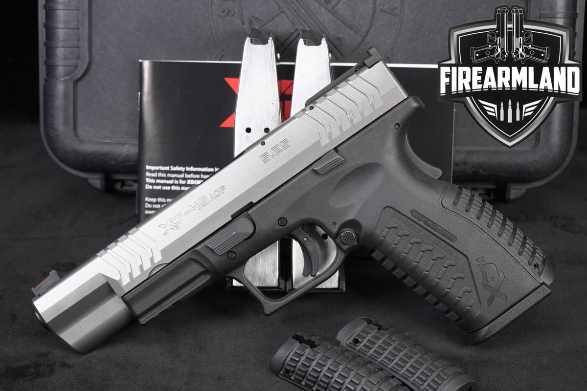 Springfield Armory XDM 5.25 Competition 45 ACP XDM45 XD-M +3 MAGS, OG CASE