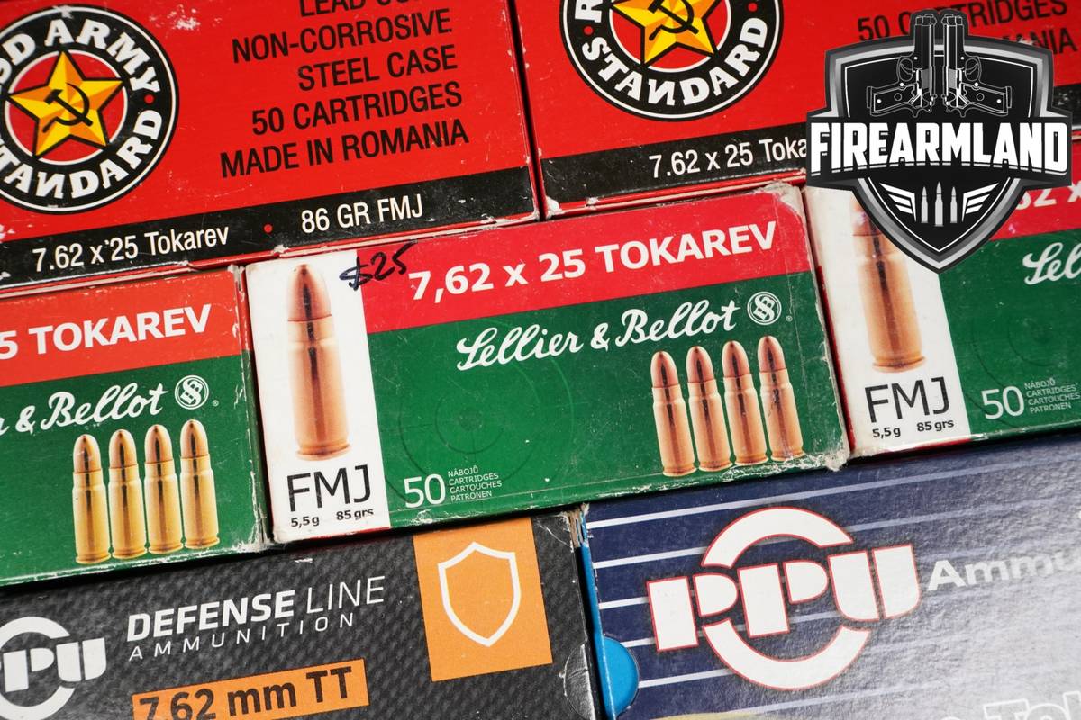700 RDS! 7.62X25mm Tokarev Ammo 762 Ammunition
