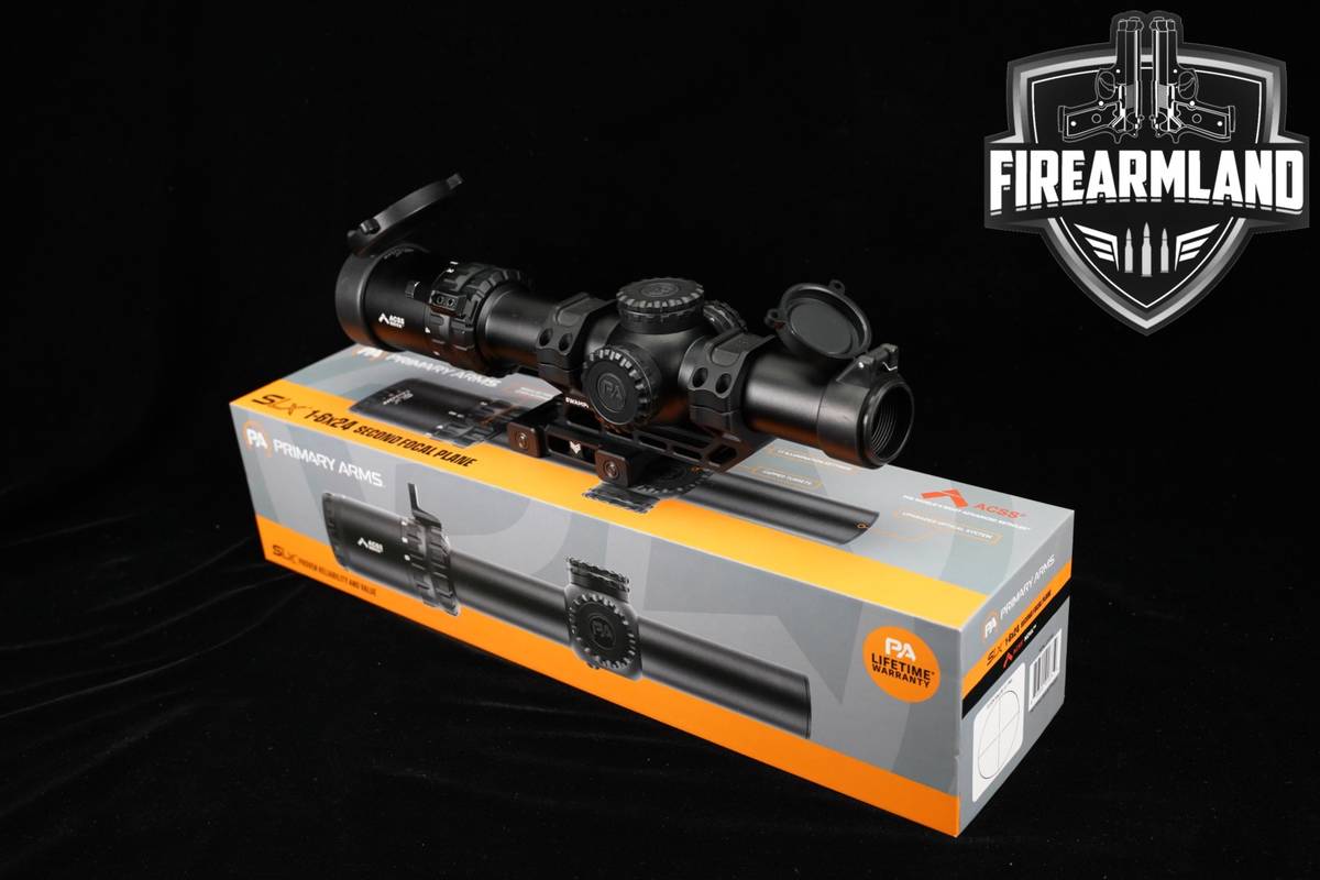 Primary Arms SLx 1-6x24 ACSS Nova SFP Illuminated Scope +ORIG BOX