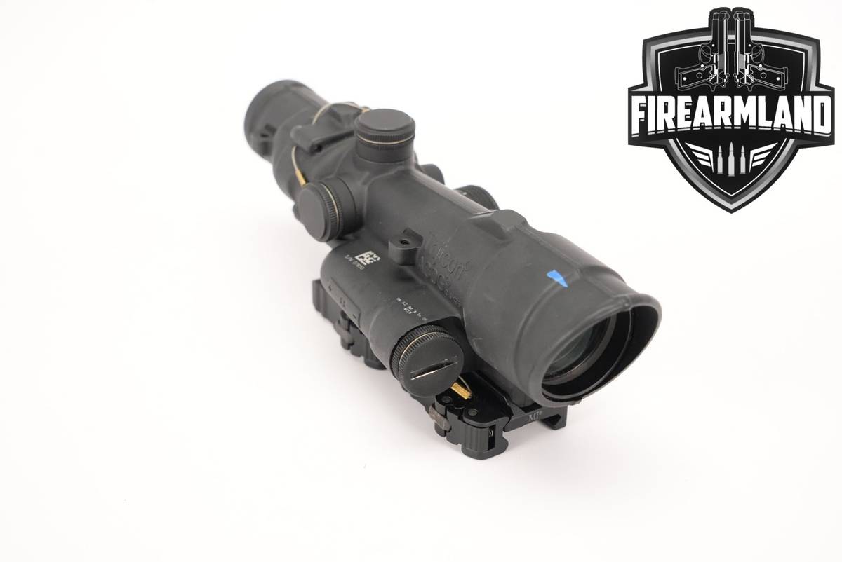 Trijicon ACOG 3.5x35 Green Horseshoe/Dot Reticle Scope