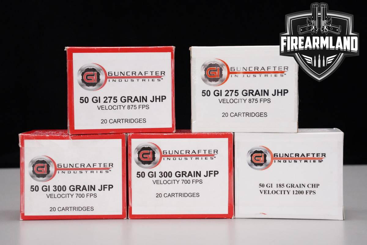 50 GI Ammo 50-GI Ammunition 100 ROUNDS