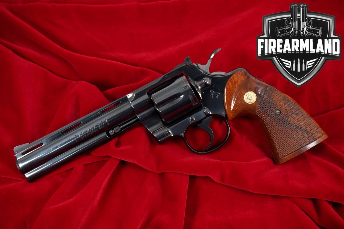 DESIRED 1979 Colt Python 357 Magnum 6" Blued DA/SA