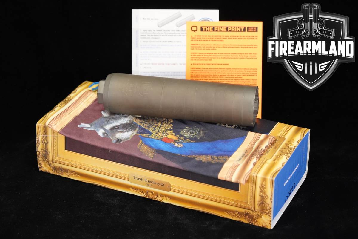 Q Trash Panda 7.62 mm Suppressor TrashPanda TP
