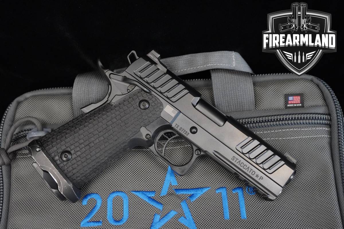 Staccato (STI) P 2011 SAAMI Blackout 9mm 1911 4" 2011 Staccato P +4MAGS