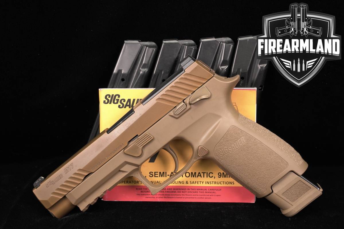 COMMEMORATIVE 1 Of 5000 Sig Sauer M17 9mm P 320 M 17 P320 US ARMY +5 MAGS