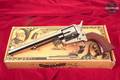 A. Uberti Model 1873 U.S. Cavalry Scout .45 Colt Bright Nickel in Excellent Condition Image 2