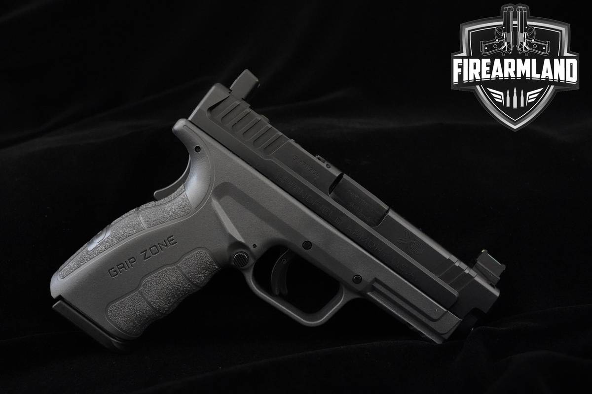 Springfield Armory XD-9 Grey 4.0 Mod. 2 9mm 4" Two-Tone XD-9-Grey ORIG CASE