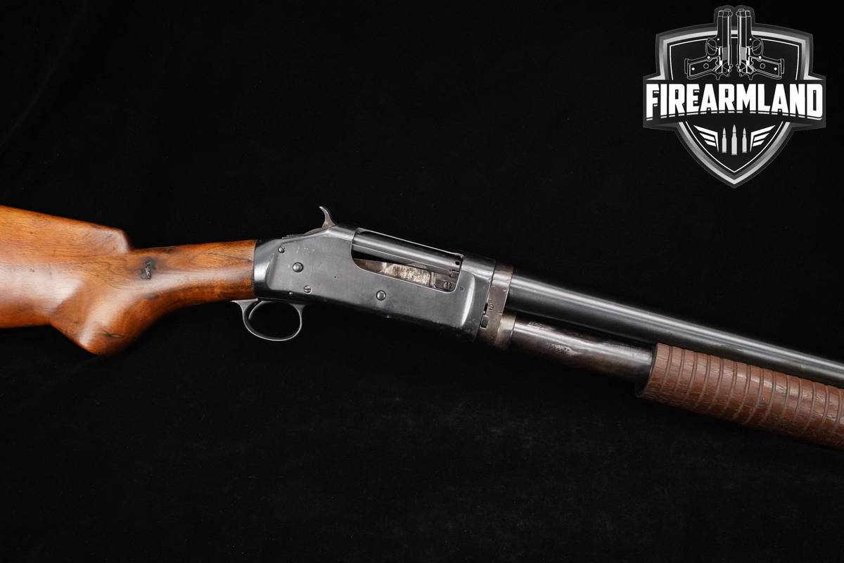 1918 Winchester 1897 Riot Gun 12-Gauge 20.0" Blued COLLECTOR