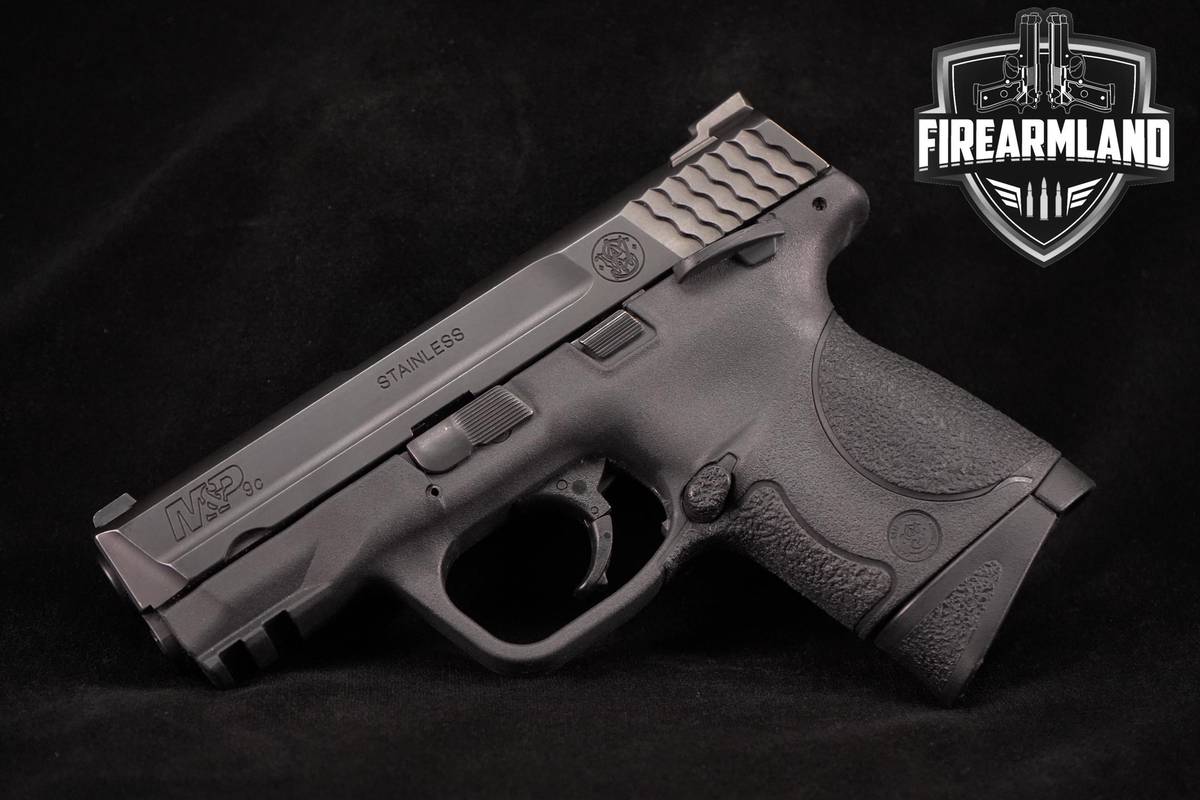Smith & Wesson S&W M&P9C Stainless 9mm 3.5" M&P9-C M&P-9 +ORIG CASE
