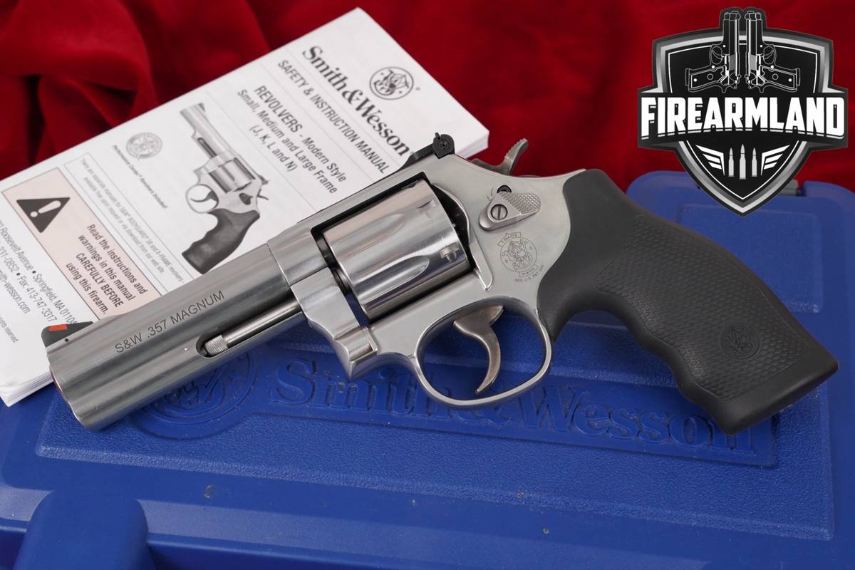 Smith & Wesson Model 686-6 Plus S&W 357 Magnum Satin Stainless +ORIG CASE