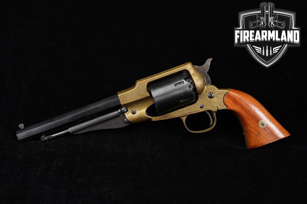 F.lli Pietta 1858 Remington New Model Navy 36 Black Powder Flli 6.5"