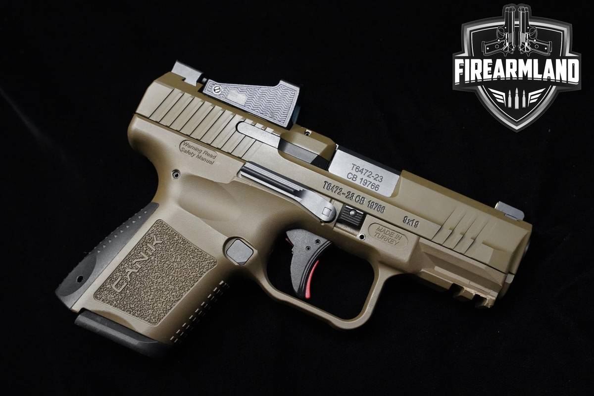 Canik TP9 Elite SC 9mm 3.6" OD Green Canik-TP9 Elite-SC +ORIG CASE & OPTIC
