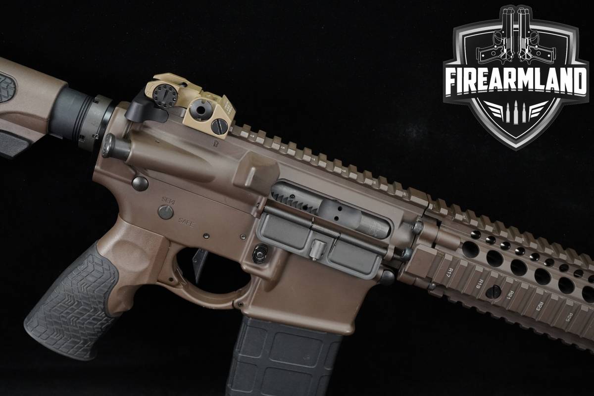 Daniel Defense M4A1 RIS II 5.56 NATO AR-15 AR15 16.1 FDE +GEISSELE TRIGGER