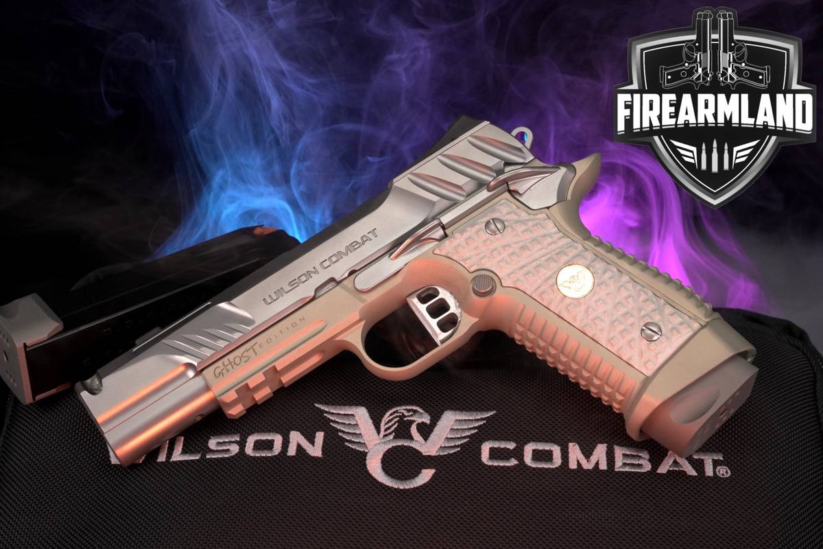 LIMITED Wilson Combat Project 1 Division 77, GHOST 9mm WC 1911 +ORIG CASE
