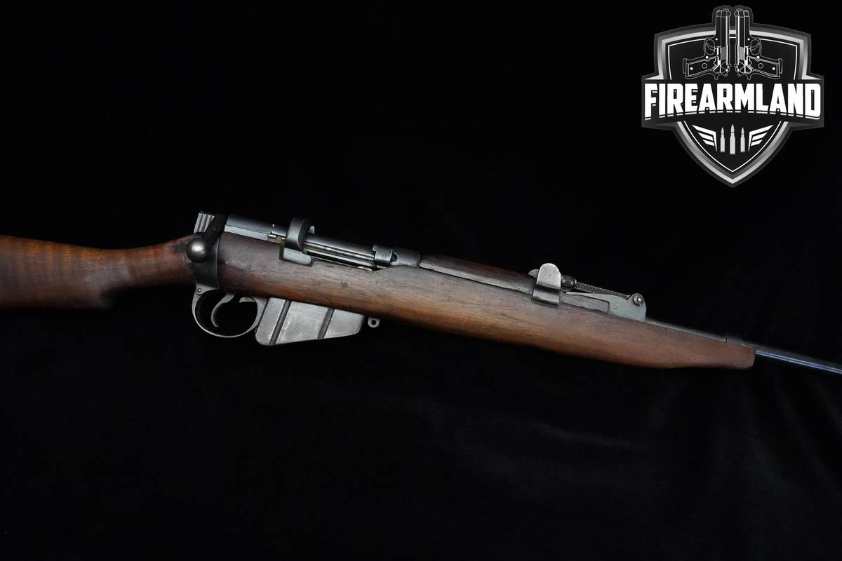 1916 Enfield No.1 Mk.3 SMLE Sporterized 303 British SMLE Blued Enfield SMLE
