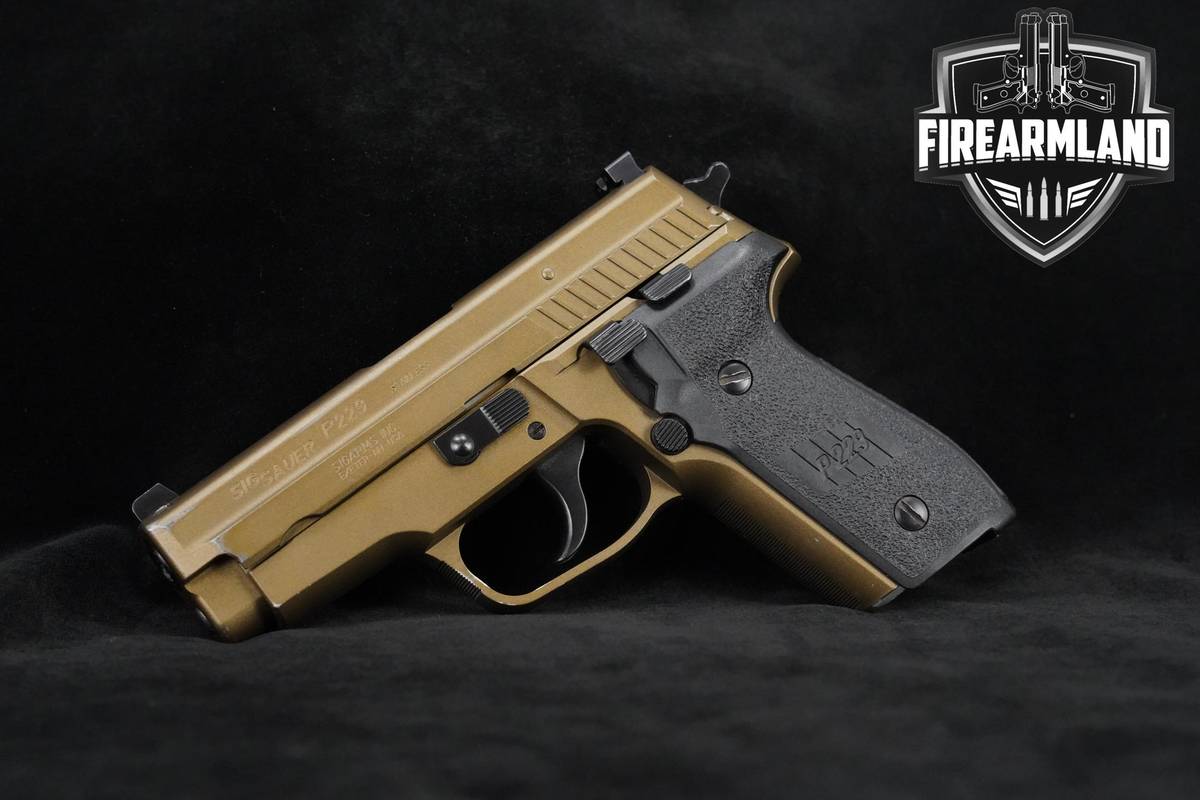 Sig Sauer P229 .357 SIG / .40 S&W 3.8" Bronze Sig-Sauer P229 P-229 +4 MAGS