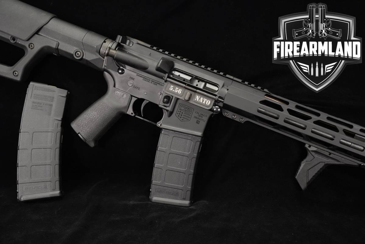 Diamondback DB15 5.56 NATO AR-15 AR15 16" DB +2 MAGS