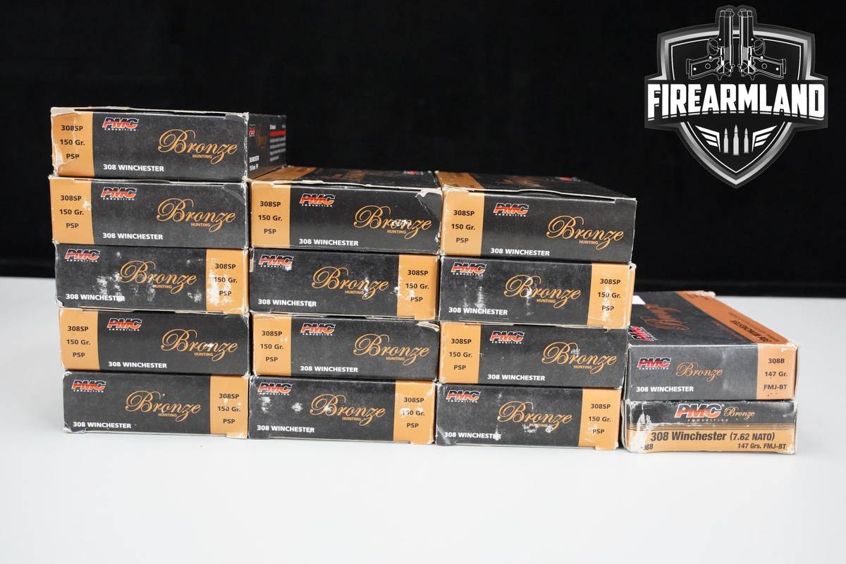 308 Winchester Ammo 308-Winchester Ammunition 300 ROUNDS