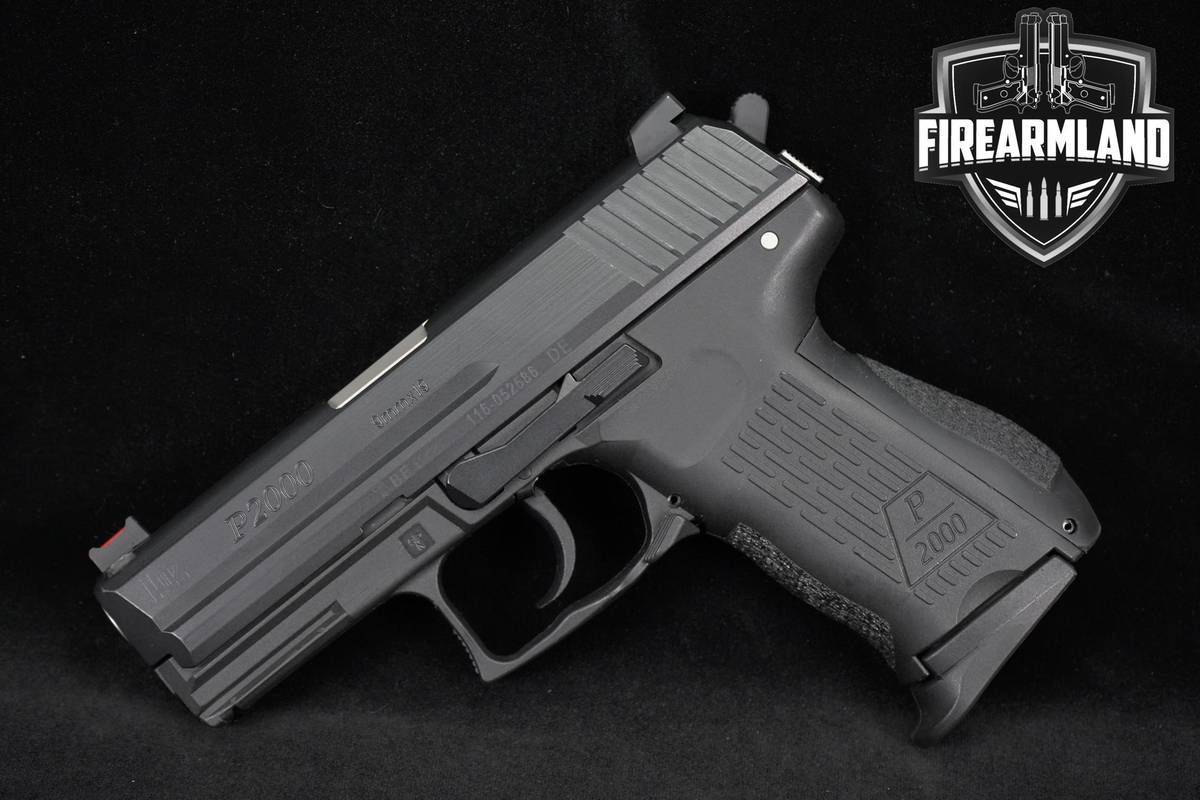 DUTY Heckler & Koch HK P2000 V3 (DA/SA) 9mm 3.66" +2 MAGS & ORIG CASE