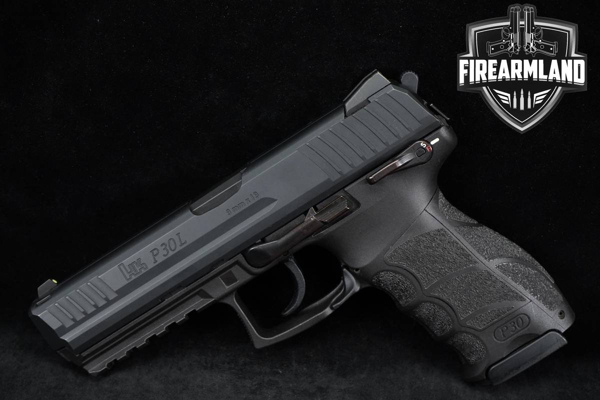 Heckler & Koch P30L V3 9mm 4.45" P30 P-30 +2 MAGS & ORIG CASE