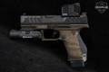 Walther PDP Pro-E Compact 4" 9mm Luger Two-Tone Black & OD Green in Very Good Condition Image 3